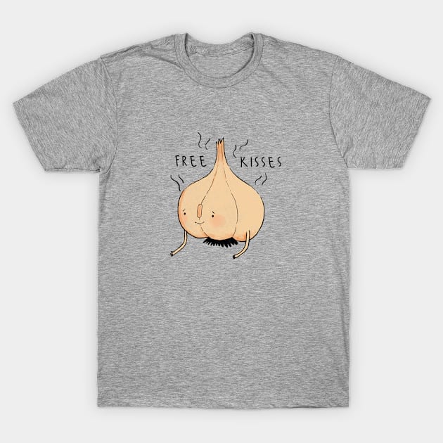 Free Kisses T-Shirt by chiarodiluna